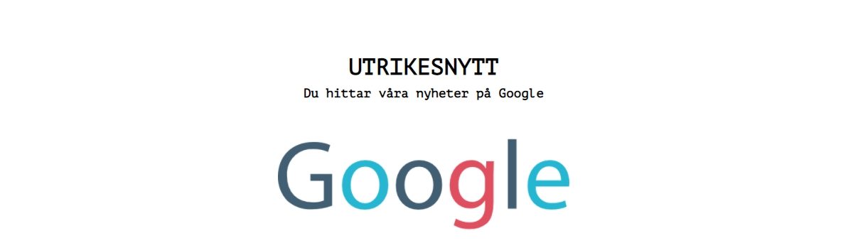 Utrikesnytt
